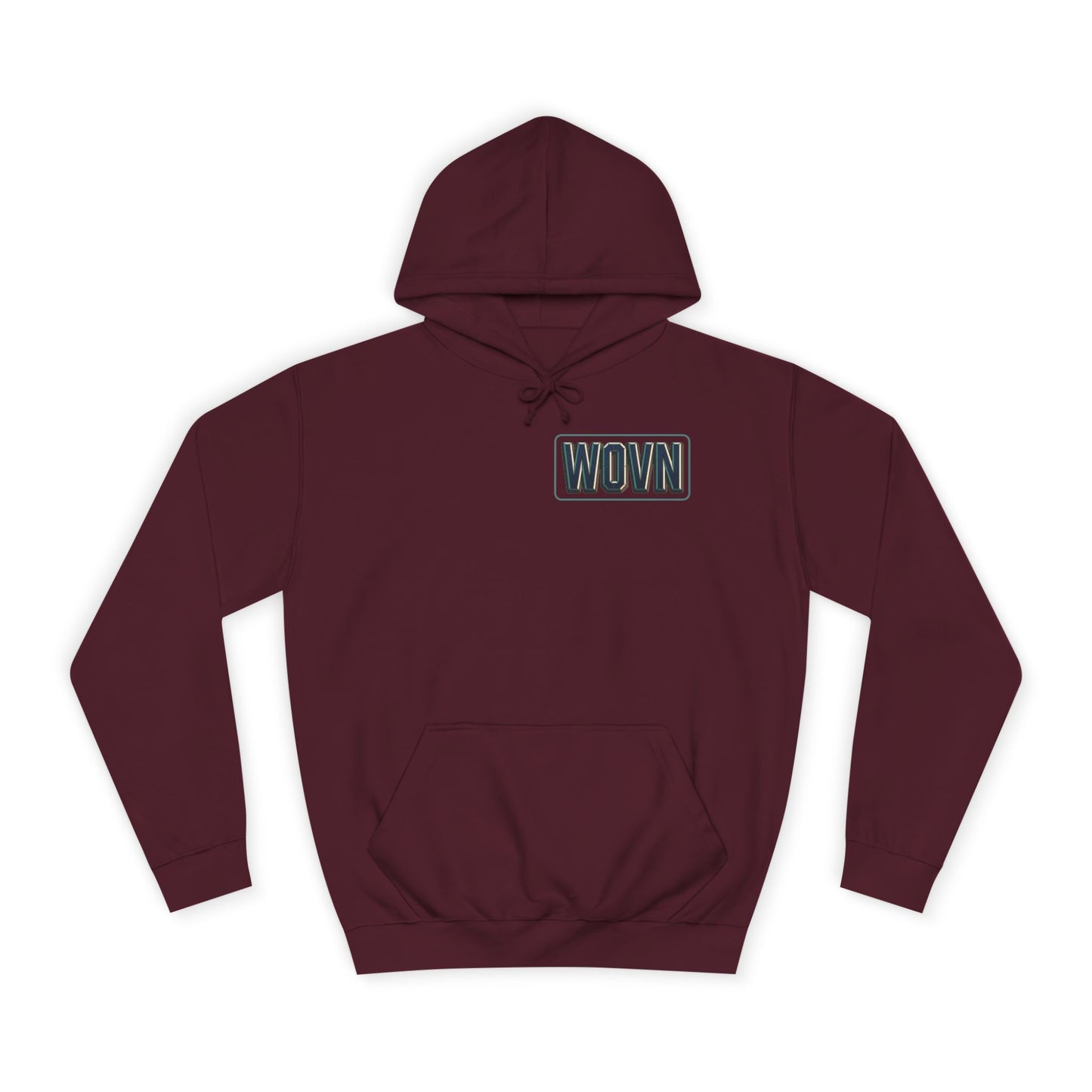 WOVN Neon City Hoodie — Retro Cyberpunk Streetwear Pullover