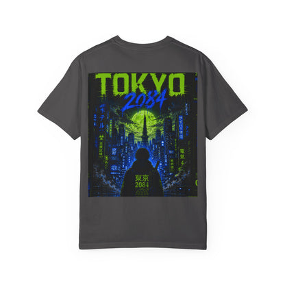 Tokyo 2084 Graphic T-Shirt — Neon Cyberpunk WOVN Design