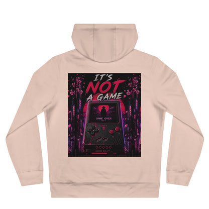Retro Gaming Hoodie — “It’s Not a Game” Vaporwave Pullover