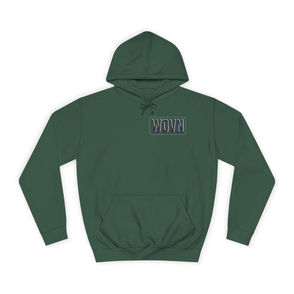 WOVN Neon City Hoodie — Retro Cyberpunk Streetwear Pullover