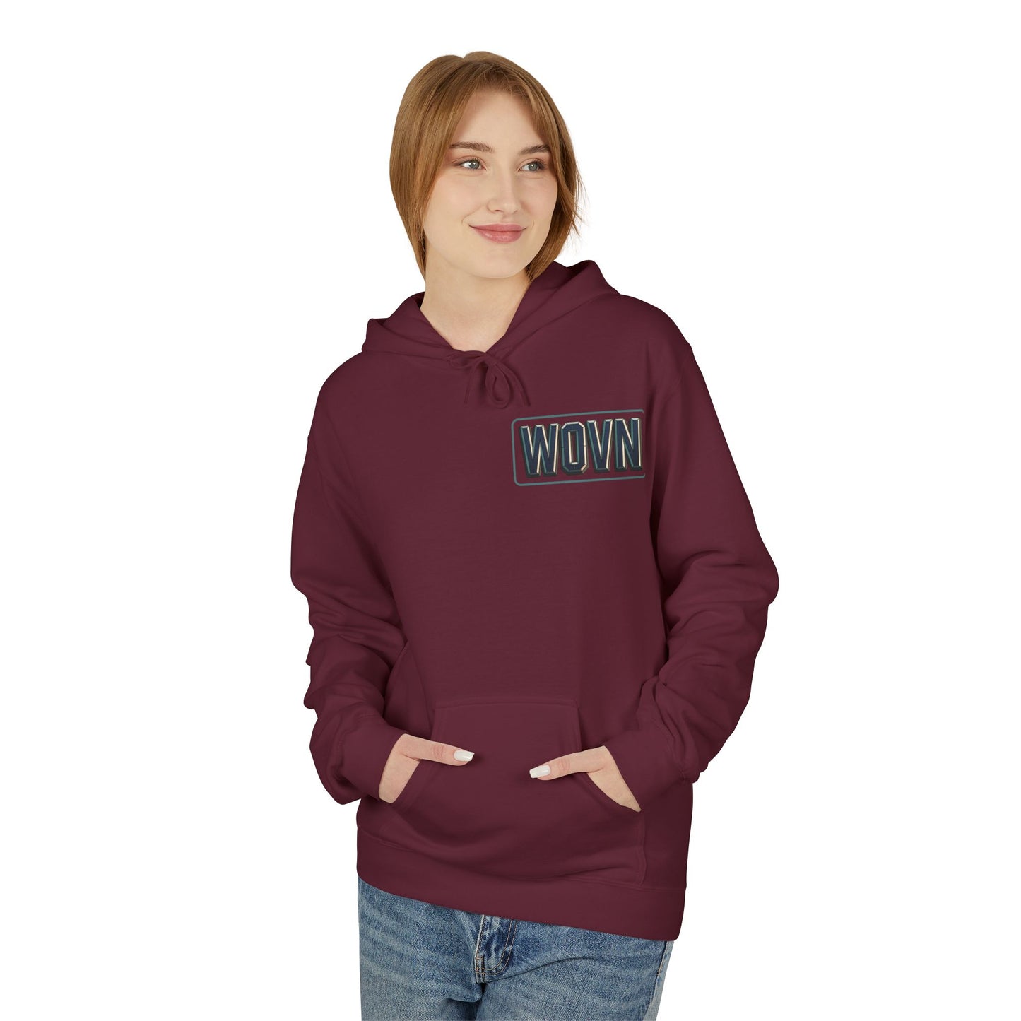 Hoodie - 'WOVN' Infection System Graphic Hoodie (Biohazard Streetwear)