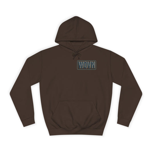 WOVN Neon City Hoodie — Retro Cyberpunk Streetwear Pullover