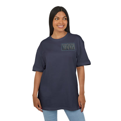 WOVN Neon City Tee — 'One Way Ticket' Oversized Graphic T-Shirt