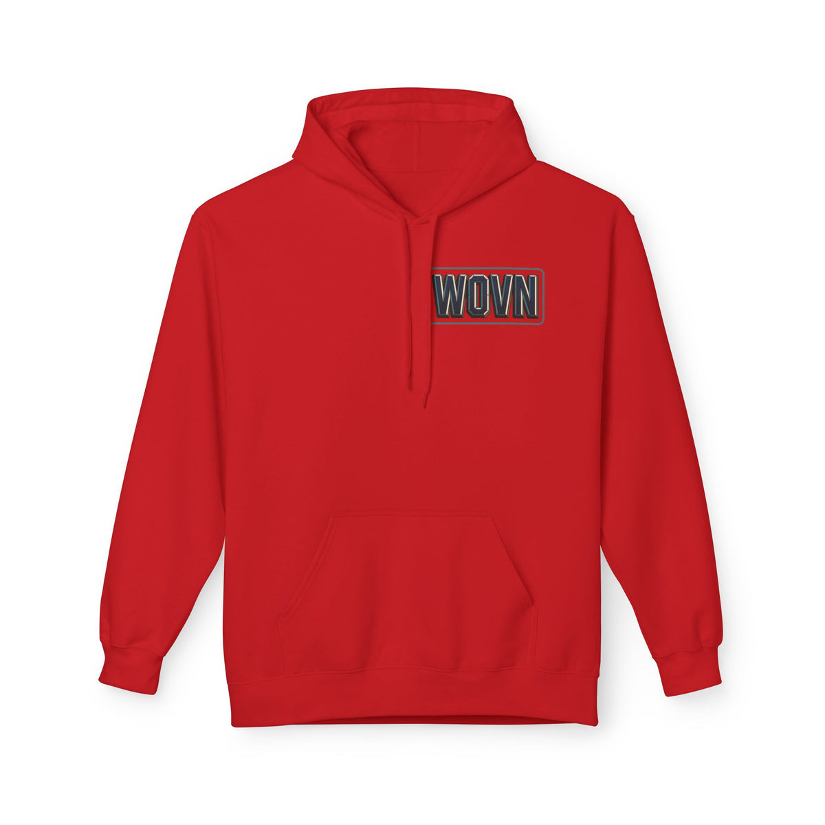 Cyber Demon Hoodie — WOVN Logo Tech Noir Graphic Pullover