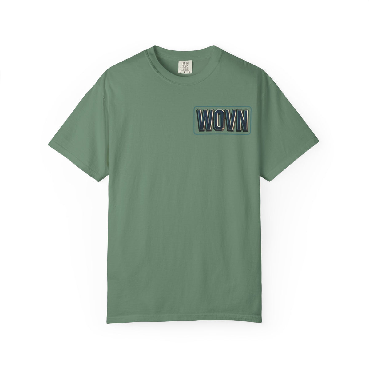 T-Shirt — 'WOVN' Tengu Cyberpunk Graphic Tee (Garment-Dyed)