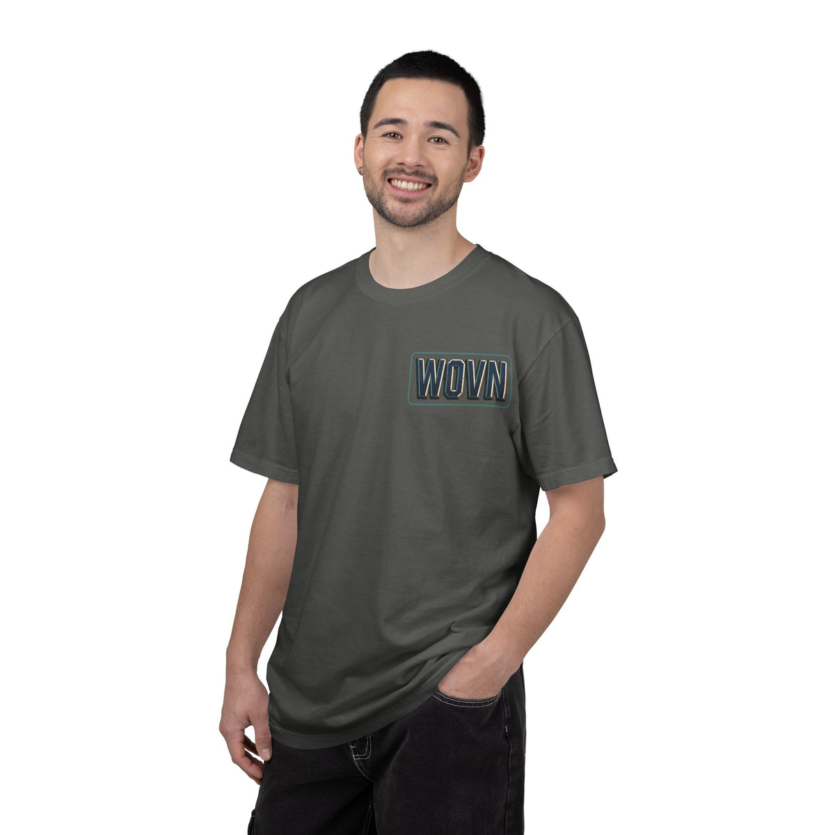 Tokyo 2084 Graphic T-Shirt — Neon Cyberpunk WOVN Design