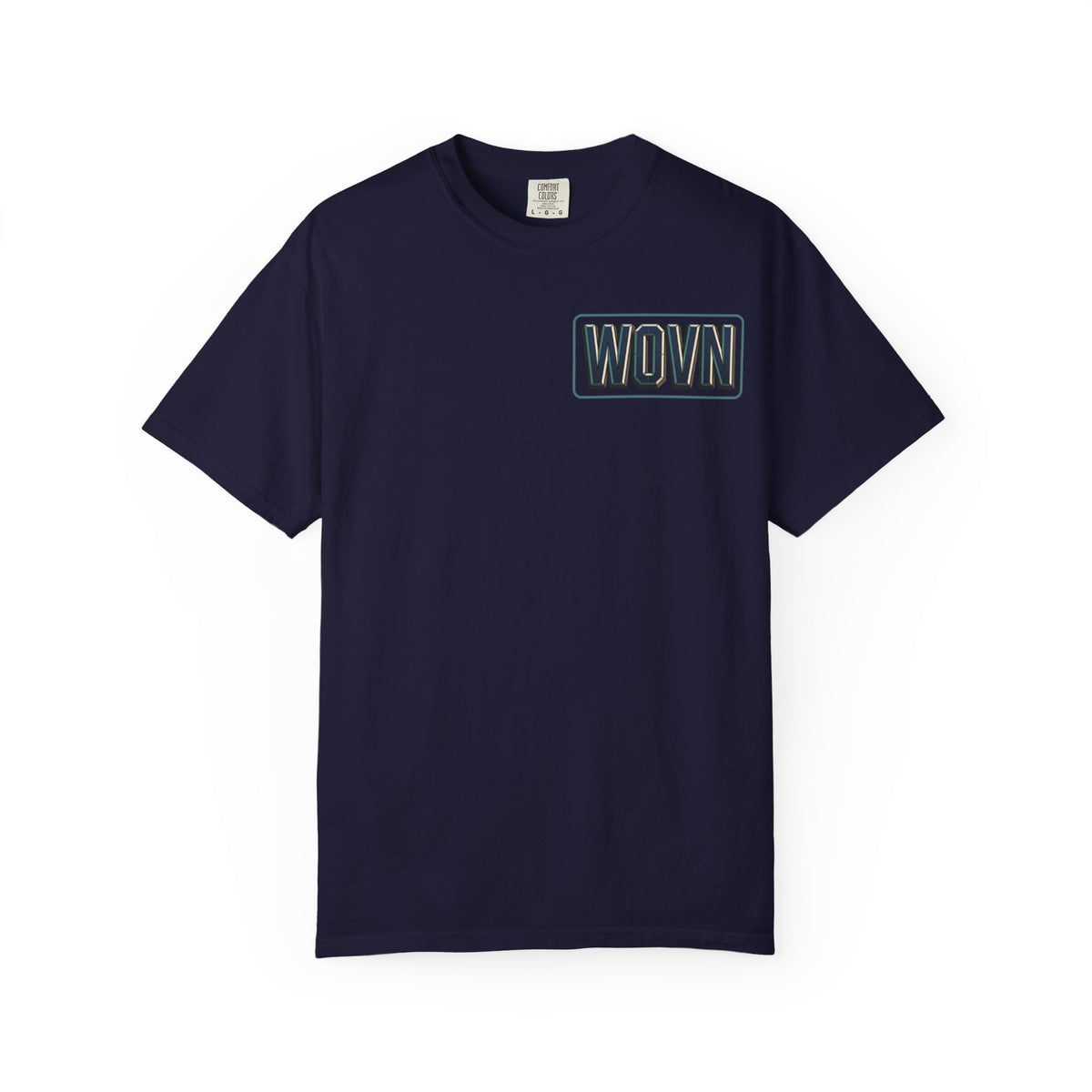 T-Shirt — 'WOVN' Tengu Cyberpunk Graphic Tee (Garment-Dyed)