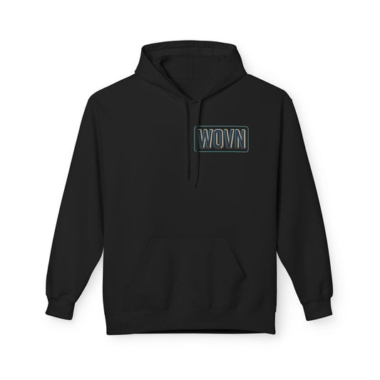 Hoodie — Red Oni Shrine Graphic Hoodie (WOVN Chest Logo)