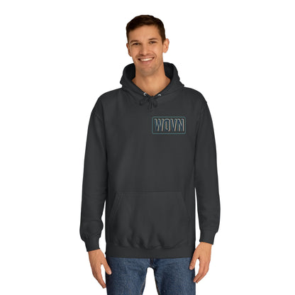 WOVN Neon City Hoodie — Retro Cyberpunk Streetwear Pullover