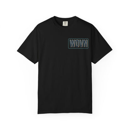 Tokyo 2084 Graphic T-Shirt — Neon Cyberpunk WOVN Design