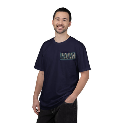 Tokyo 2084 Graphic T-Shirt — Neon Cyberpunk WOVN Design