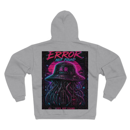 Error Not Found Cyberpunk Zip Hoodie