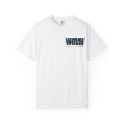 Tokyo 2084 Graphic T-Shirt — Neon Cyberpunk WOVN Design