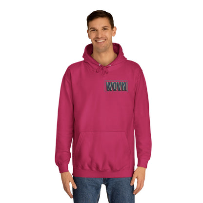 WOVN Neon City Hoodie — Retro Cyberpunk Streetwear Pullover