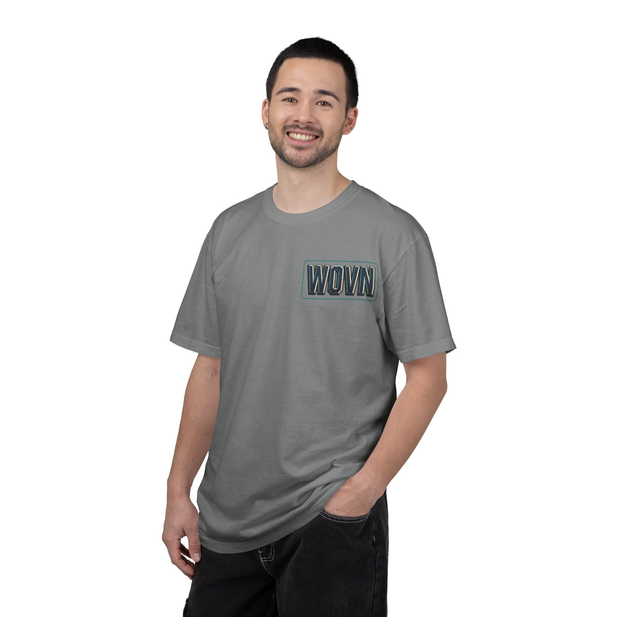 Tokyo 2084 Graphic T-Shirt — Neon Cyberpunk WOVN Design