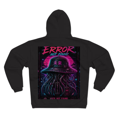 Error Not Found Cyberpunk Zip Hoodie