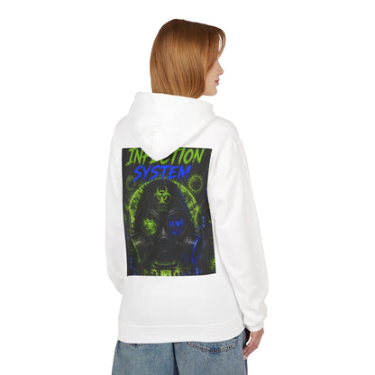 Hoodie - 'WOVN' Infection System Graphic Hoodie (Biohazard Streetwear)