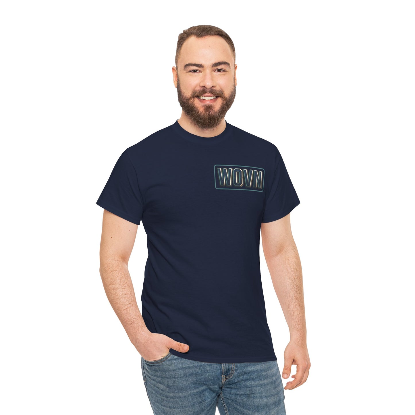 Graphic Tee — "Where Is Your Place?" Neon Cyberpunk Back Print