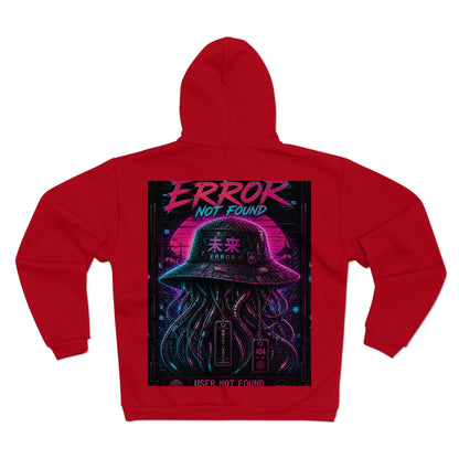 Error Not Found Cyberpunk Zip Hoodie