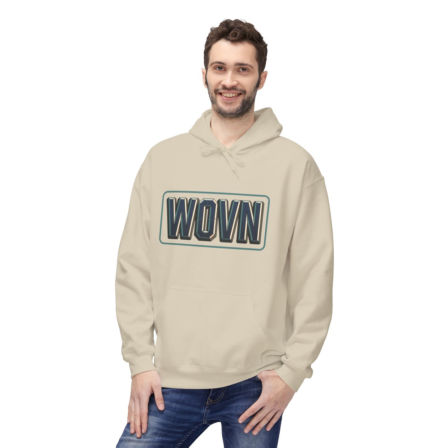 Ramen Hunt Hoodie — Neon Cyberpunk "I'm Looking For Good Food" Graphic