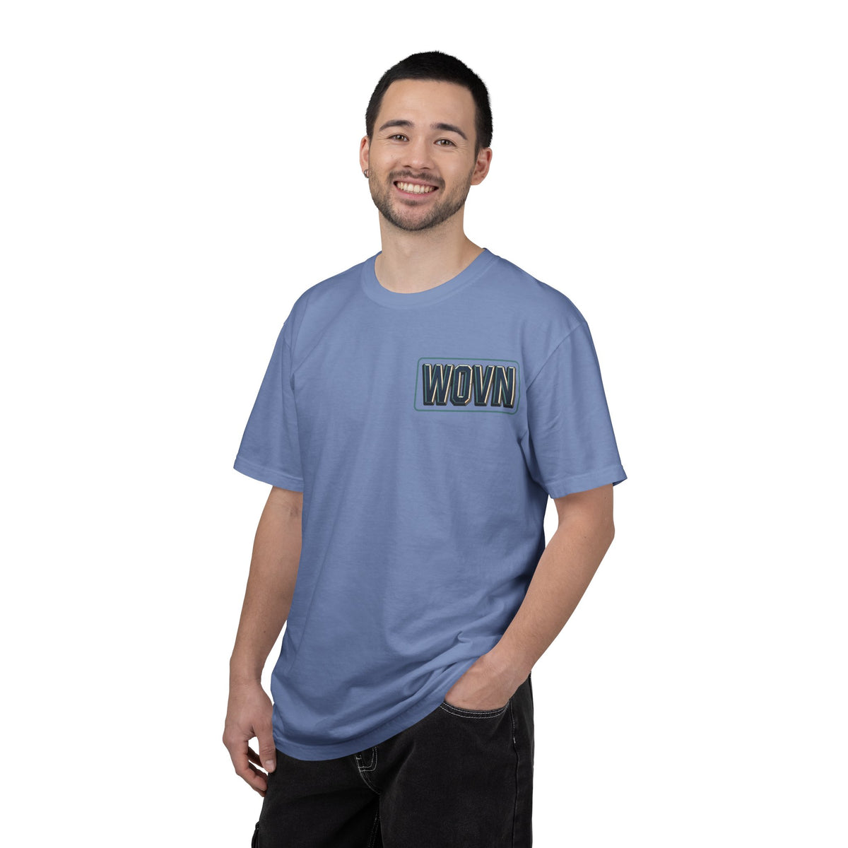 Tokyo 2084 Graphic T-Shirt — Neon Cyberpunk WOVN Design