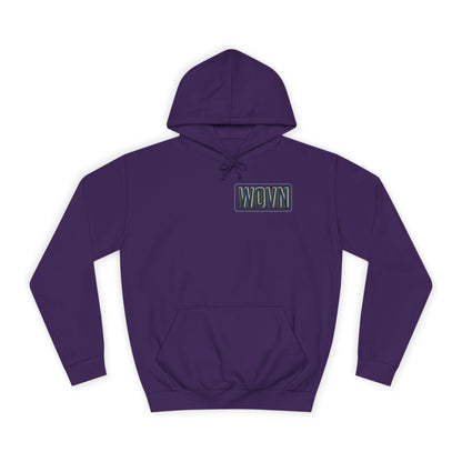 WOVN Neon City Hoodie — Retro Cyberpunk Streetwear Pullover