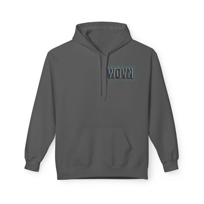 Cyber Demon Hoodie — WOVN Logo Tech Noir Graphic Pullover