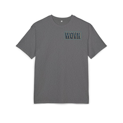 WOVN Neon City Tee — 'One Way Ticket' Oversized Graphic T-Shirt
