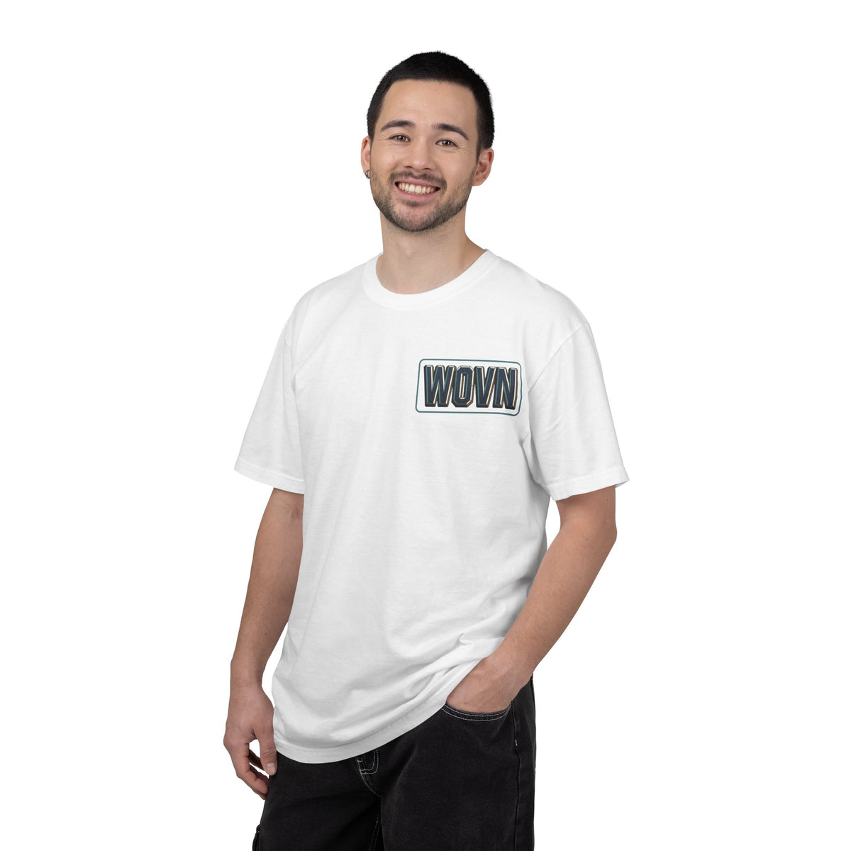 Tokyo 2084 Graphic T-Shirt — Neon Cyberpunk WOVN Design