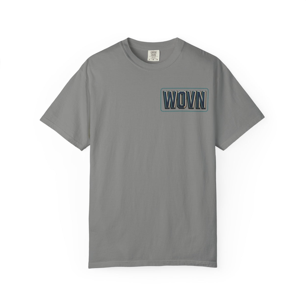 T-Shirt — 'WOVN' Tengu Cyberpunk Graphic Tee (Garment-Dyed)